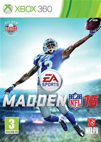 Madden NFL 16 Xbox 360