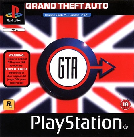 Grand Theft Auto: Mission Pack No.1: London 1969 PS1