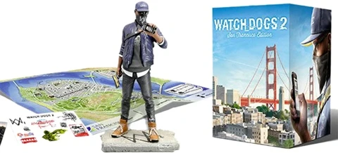 Watch Dogs 2 San Francisco Edition (With Statue & Lithographs) PS4