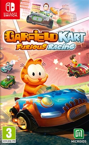 Garfield Kart Furious Racing Switch