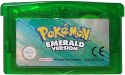 Pokemon Emerald, Unboxed (GBA)