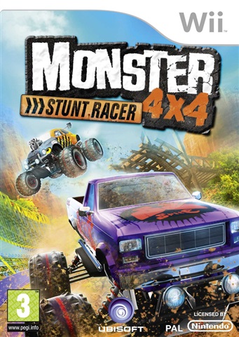 Monster 4x4 Stunt Racer Without Wheel Wii