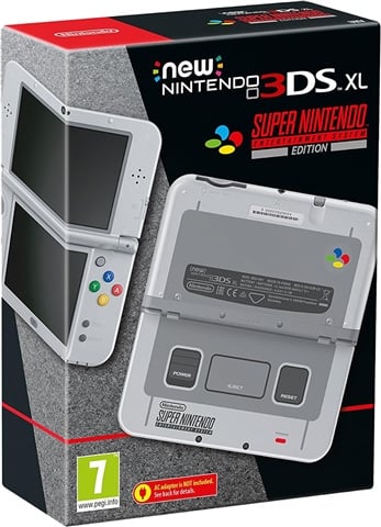 New Nintendo 3DS XL SNES Edition, Boxed