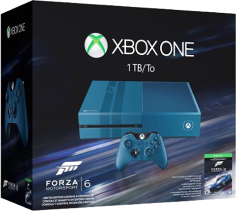 Xbox One 1TB Forza Blue Limited Edition