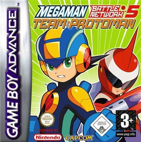 Megaman Battle Network 5: Team Protoman, Boxed (GBA)